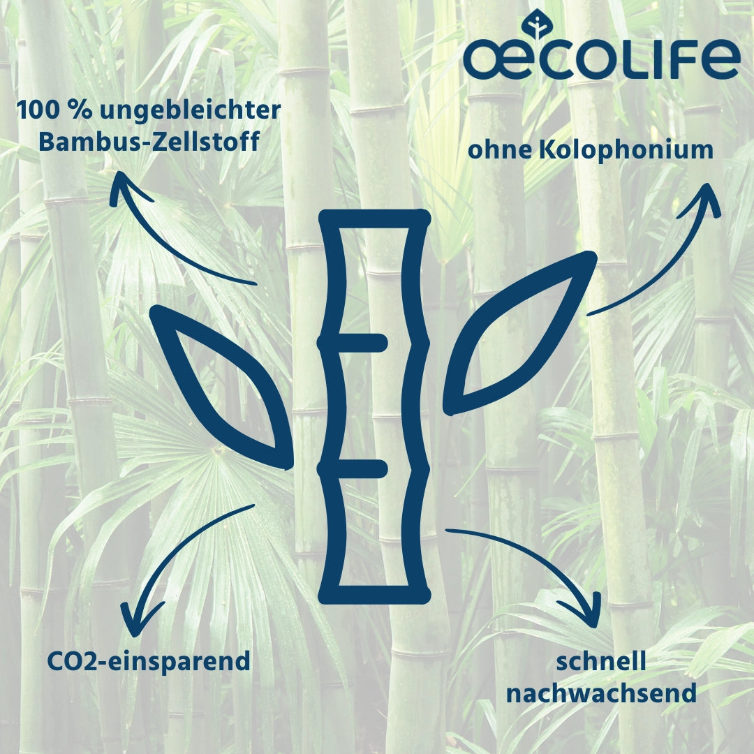 oecolife Küchentücher Bambus Palette