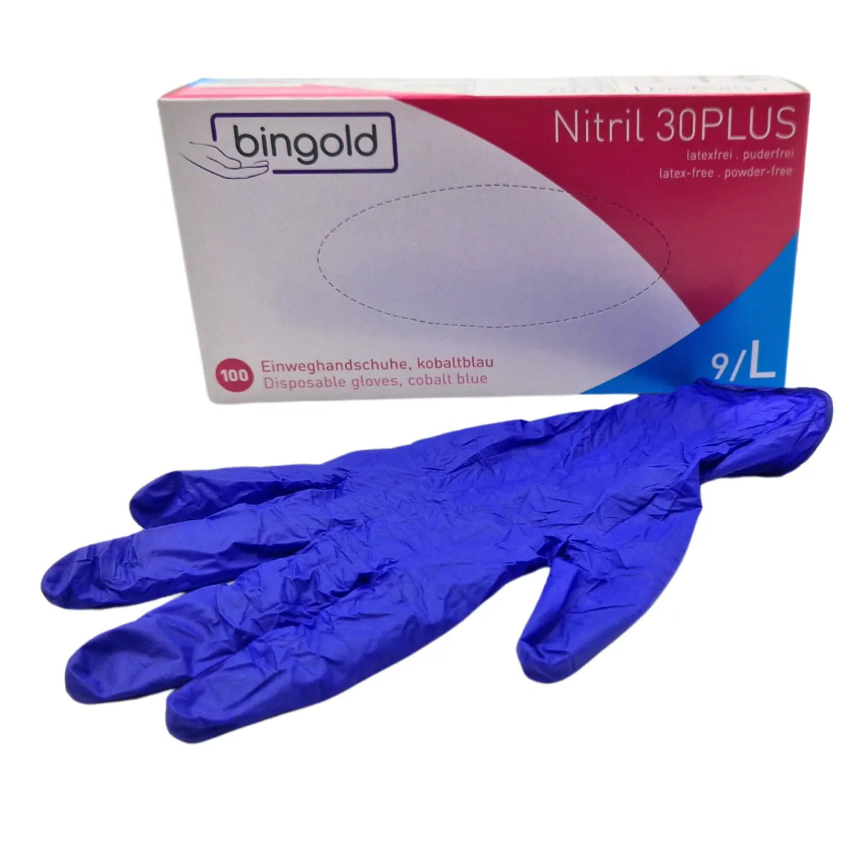 Einweghandschuhe blau Größe L