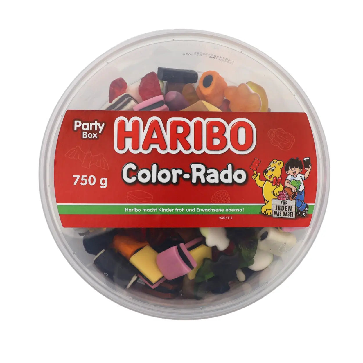 Haribo Color-Rado Geschenk frontal