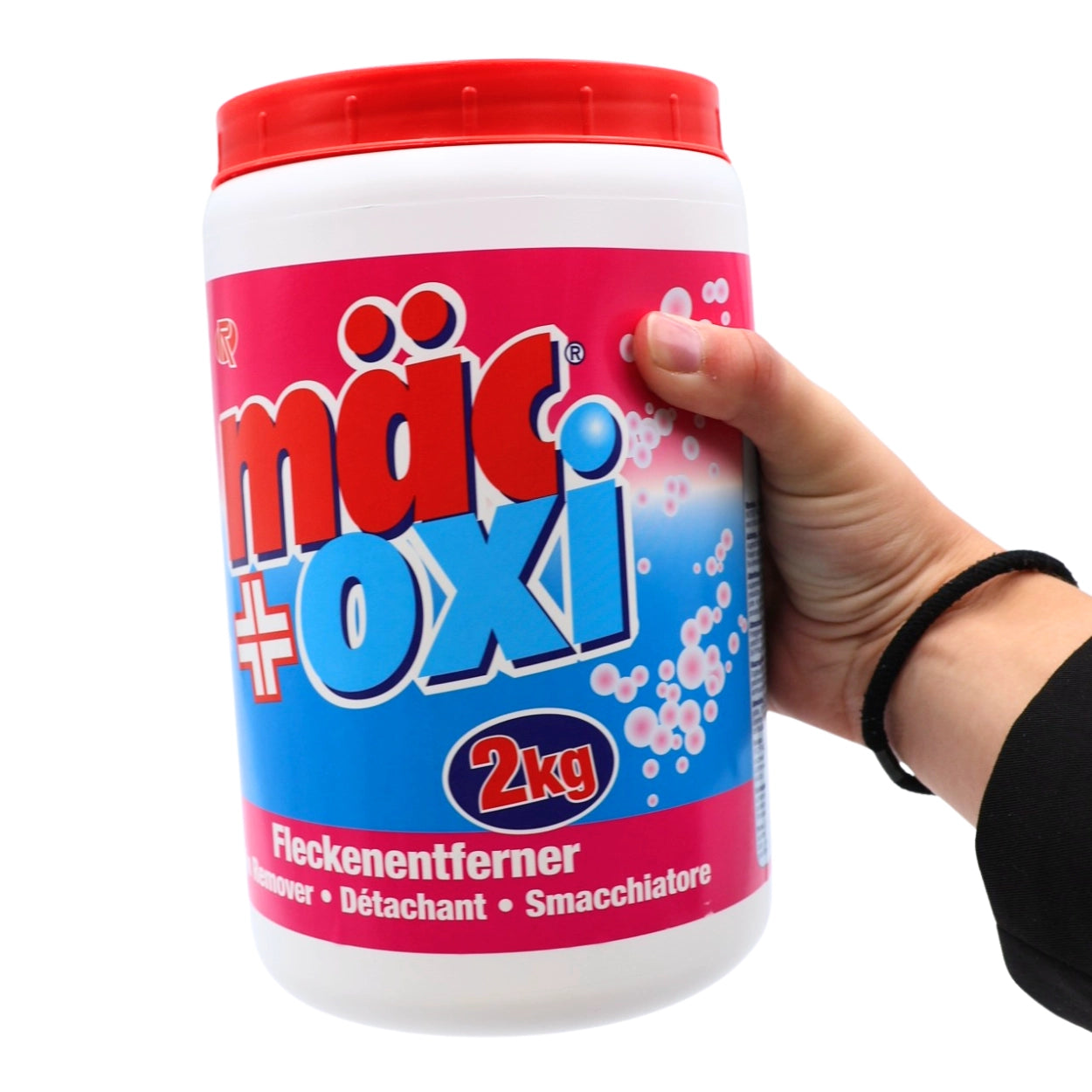 Mäc Oxi Fleckenentferner & Waschkraftverstärker in der 2 kg Dose