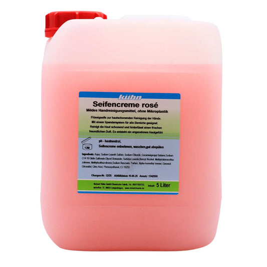 Seifencreme Rosé frontal