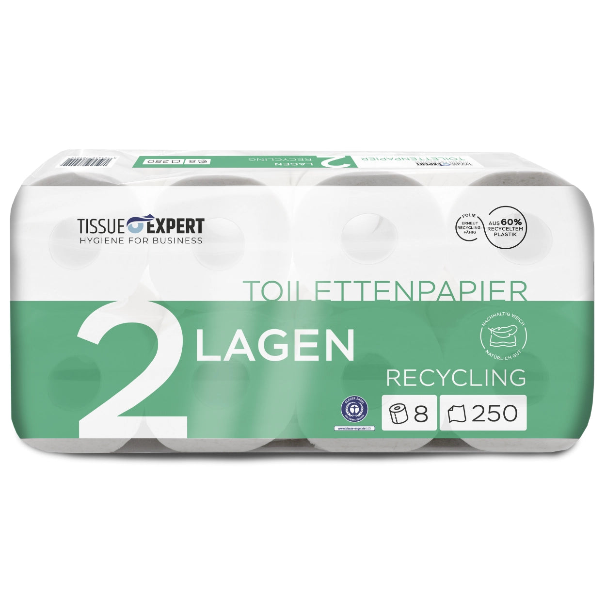 Tissue Expert Toilettenpapier Recycling 2-lagig