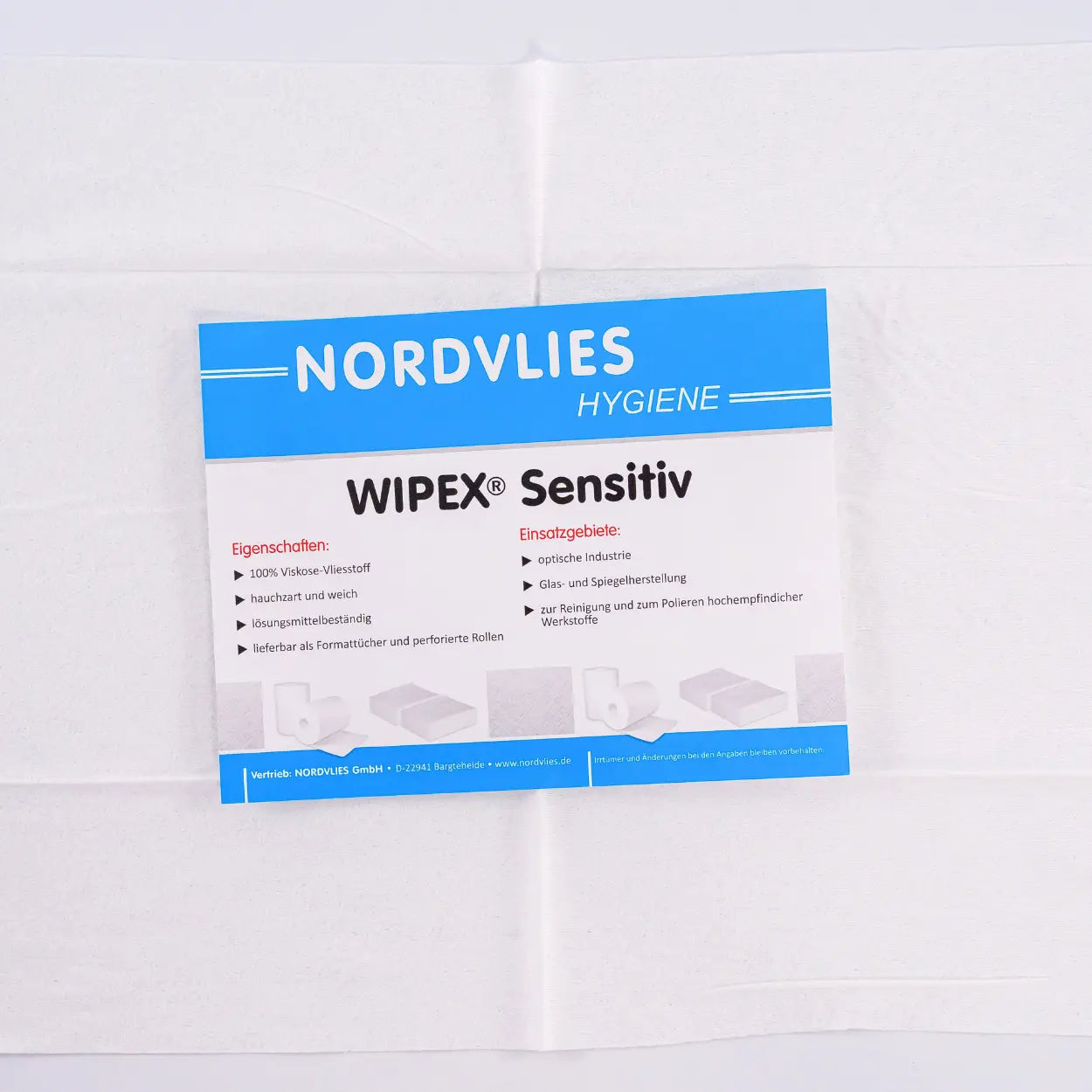 WIPEX Sensitiv Wisch- und Poliertücher weiß