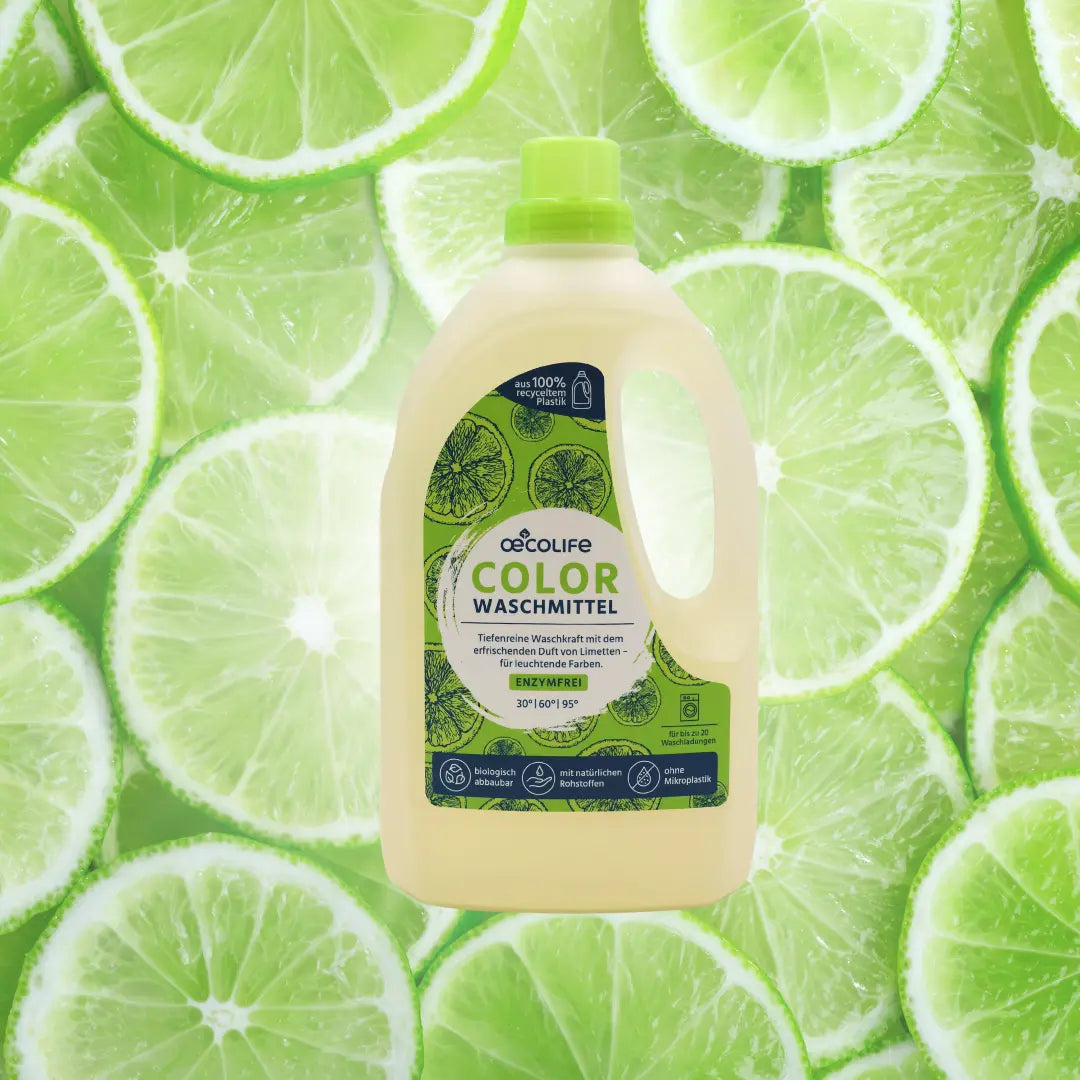 oecolife Color Waschmittel Sensitiv mit Limetten