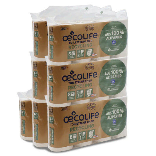 oecolife Toilettenpapier Recycling