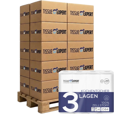 Palette Tissue Expert Küchentücher 3-lagig
