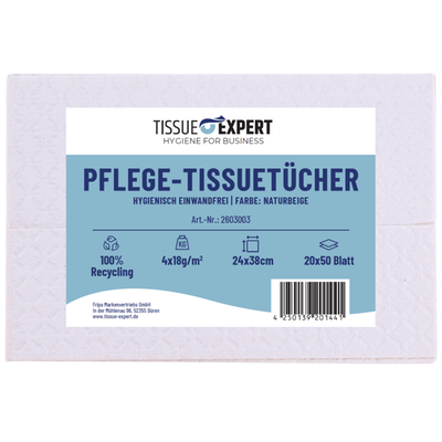 Tissue Expert Pflege-Tissuetücher Recycling