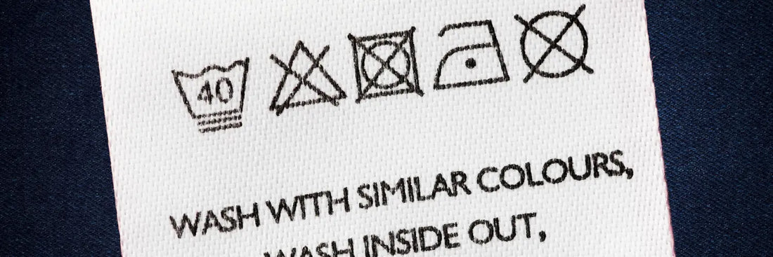 Waschanleitung-Symbole - Arbeitskleidung mithilfe der Symbole richtig waschen und trocknen
