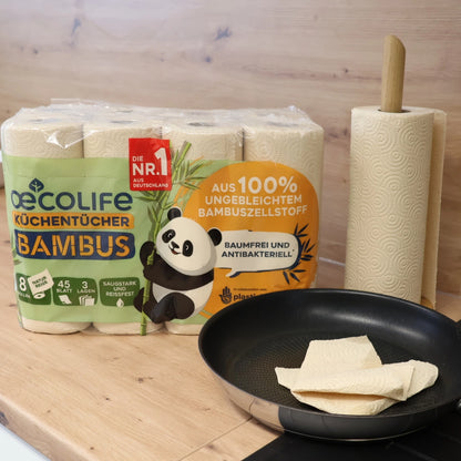 oecolife Küchentücher Bambus Palette