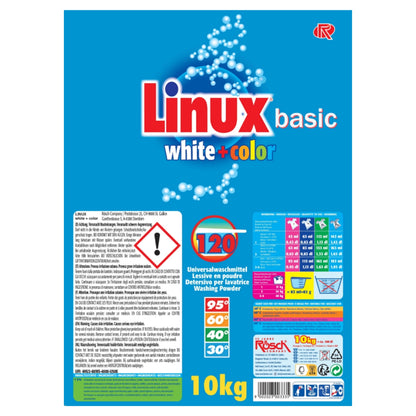 Linux White + Color Universalwaschmittel im 10 kg Kunststoffsack