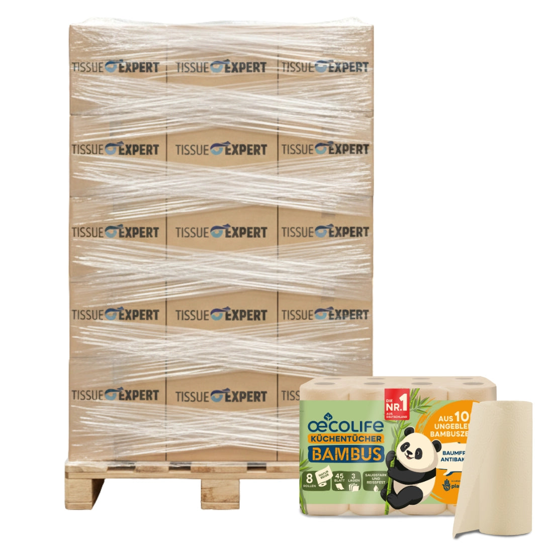 oecolife Küchentücher Bambus Palette