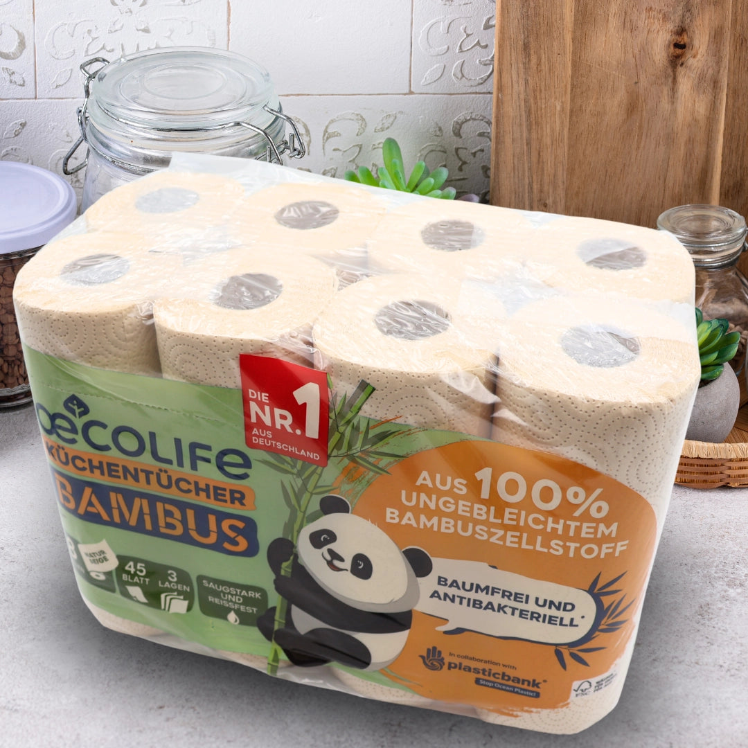 oecolife Küchentücher Bambus Palette