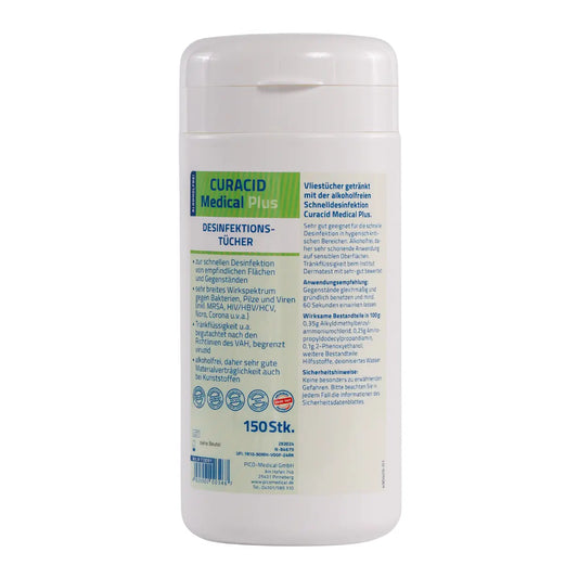 Curacid Medical PLUS Desinfektionstücher in der Dose