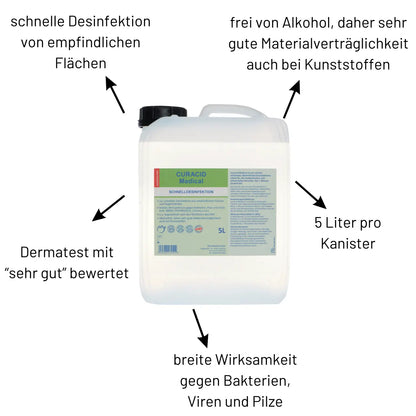 Curacid Medical Desinfektionsmittel 5 Liter