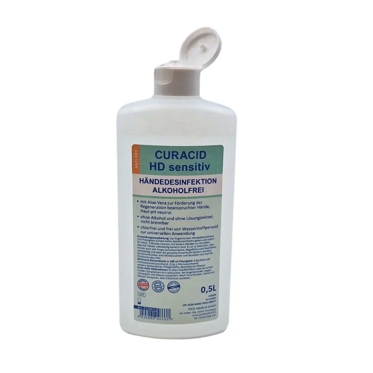 Curacid HD Sensitiv 0,5 Liter