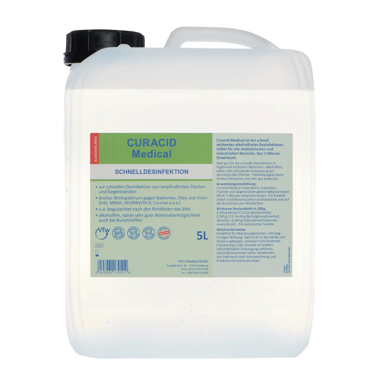 Curacid Medical Desinfektionsmittel 5 Liter