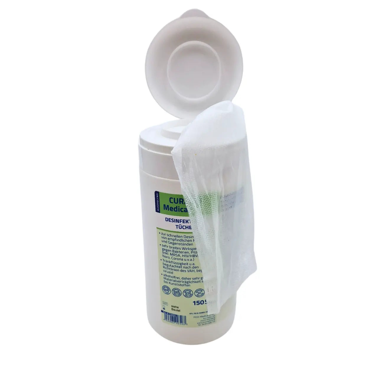 Curacid Medical PLUS Desinfektionstücher in der Dose