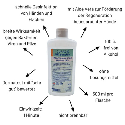Curacid HD Sensitiv 0,5 Liter