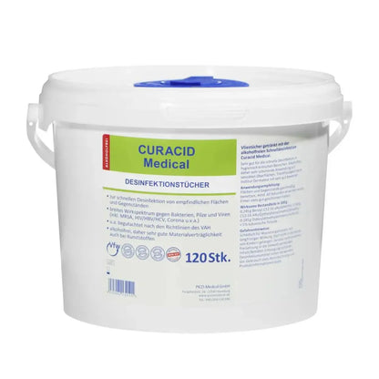Curacid Medical Desinfektionstücher im Eimer