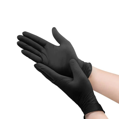 Einweghandschuhe Größe M, schwarz