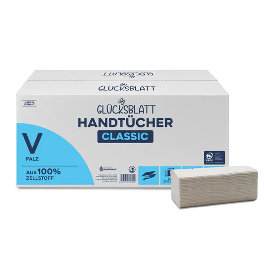Glücksblatt Handtücher Classic, 1-lagig