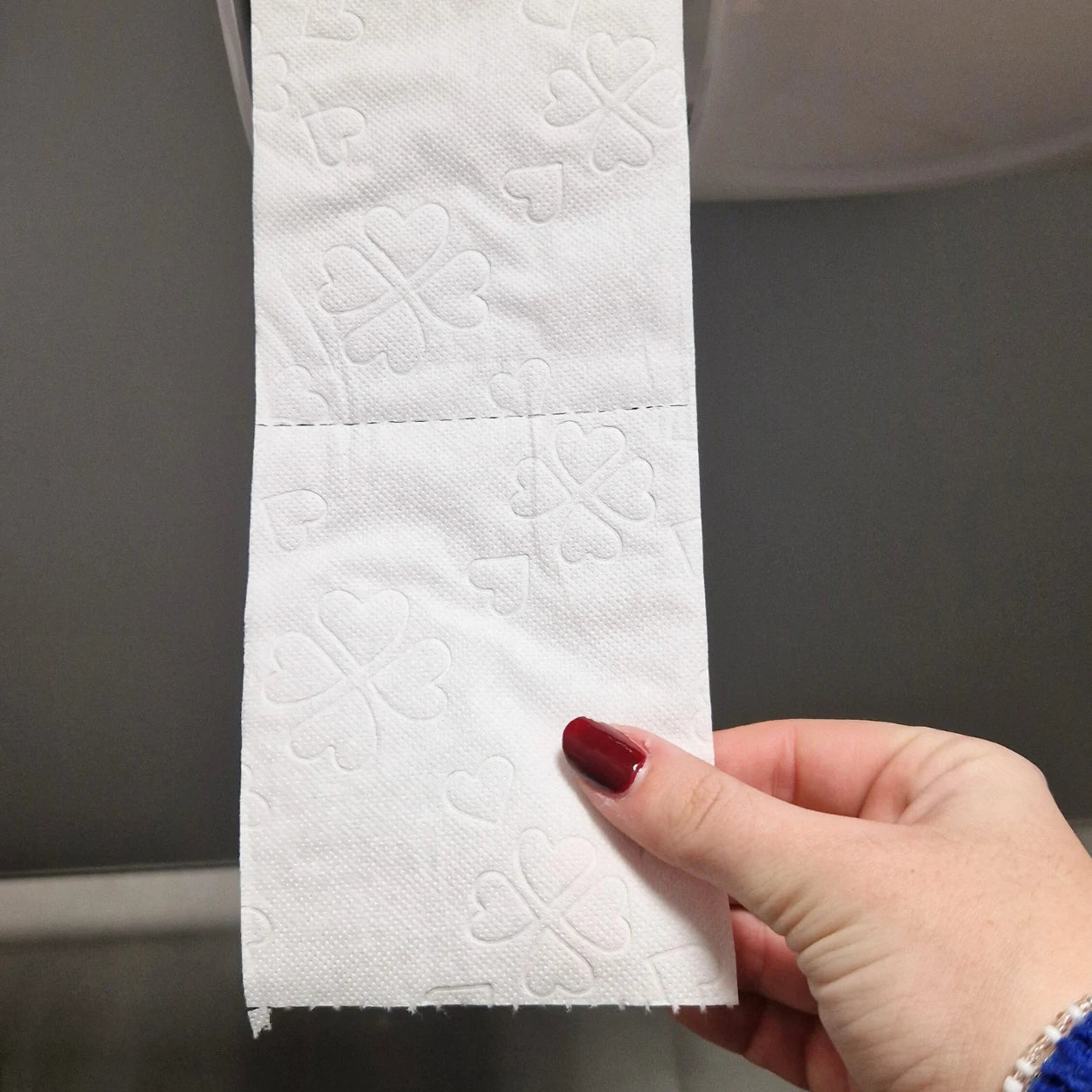 Glücksblatt Toilettenpapier Samtweich
