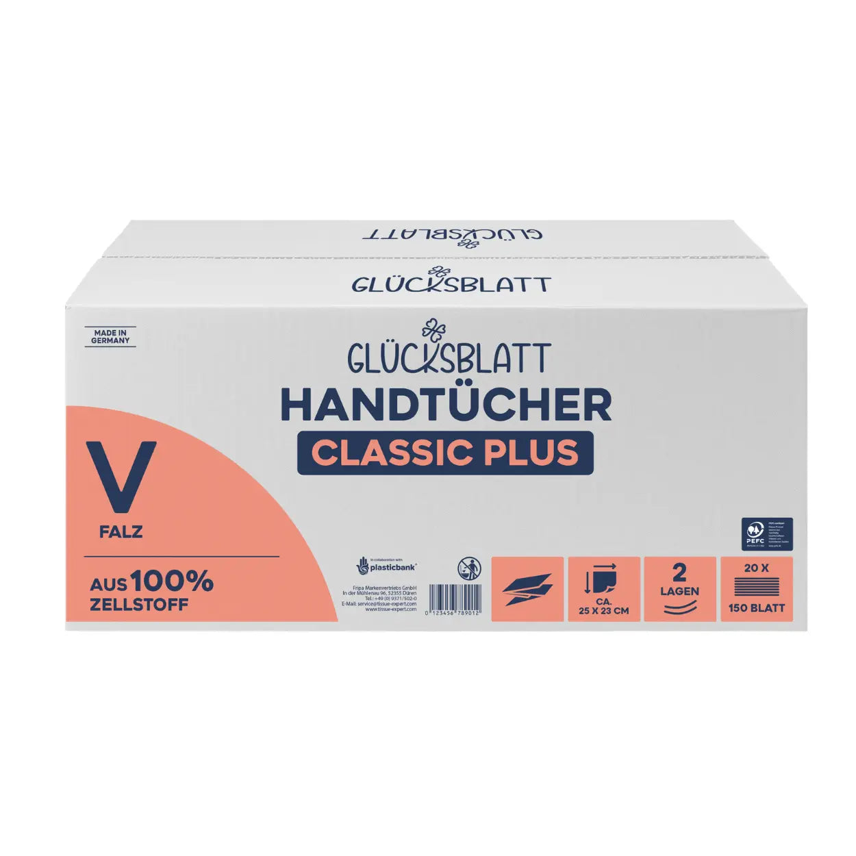 Glücksblatt Handtücher Classic Plus