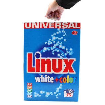 Linux White + Color Universalwaschmittel in der 4,875 kg Tragepackung