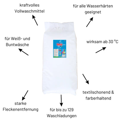 Linux White + Color Universalwaschmittel im 10 kg Kunststoffsack