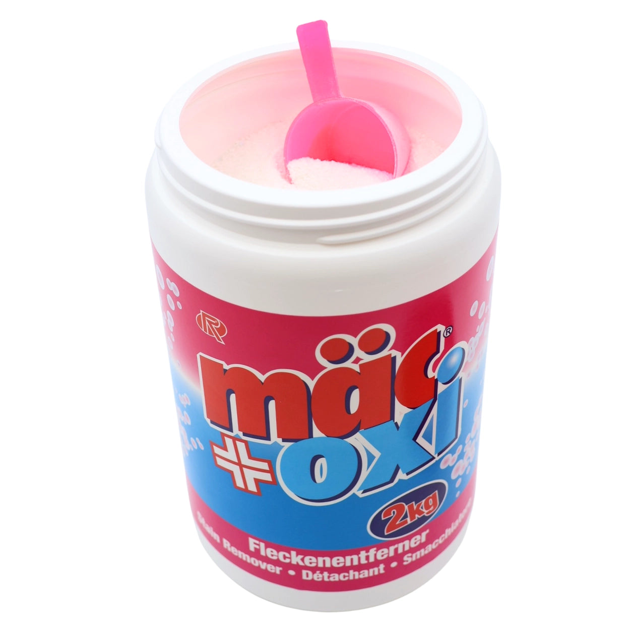 Mäc Oxi Fleckenentferner & Waschkraftverstärker in der 2 kg Dose