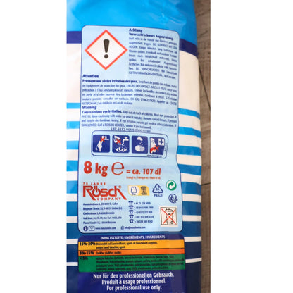 Sanomat Hygiene  Voll- & Desinfektionswaschmittel im 8 kg Kunststoffsack
