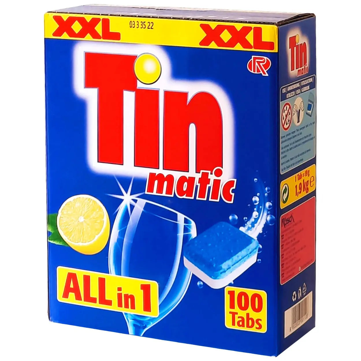 Tin matic All-in-One Geschirrreiniger-Tabs