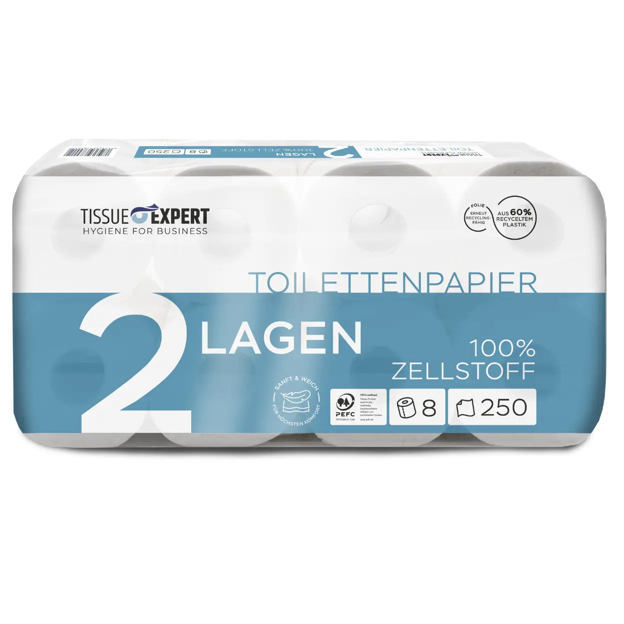 Tissue Expert Toilettenpapier 2-lagig
