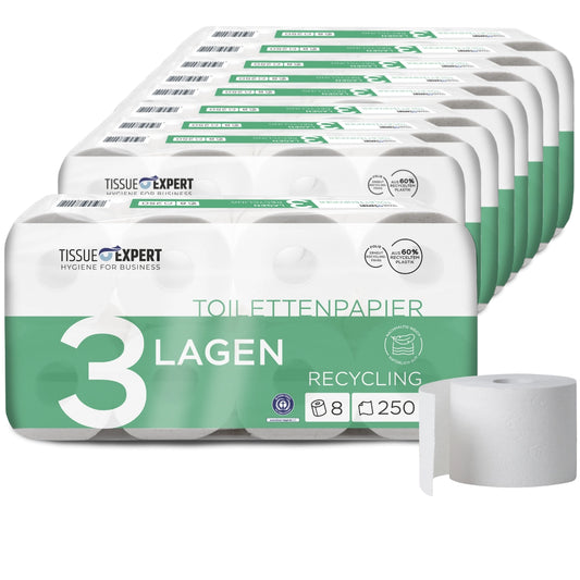 Tissue Expert Toilettenpapier Recycling 3-lagig