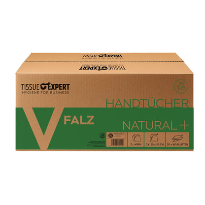 Tissue Expert Handtücher Recycling 2-lagig V-Falz