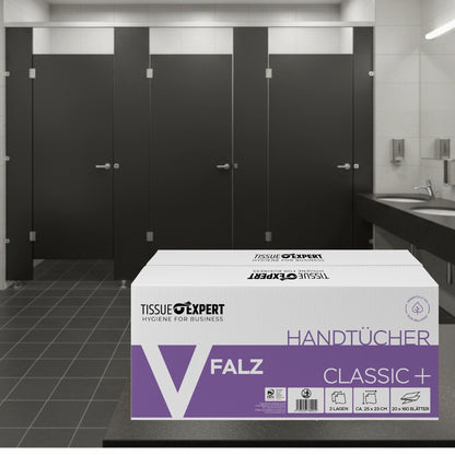 Tissue Expert Handtücher 2-lagig V-Falz