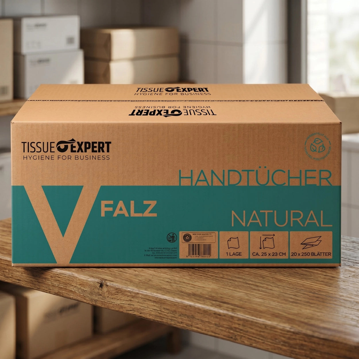 Tissue Expert Handtücher Recycling 1-lagig V-Falz