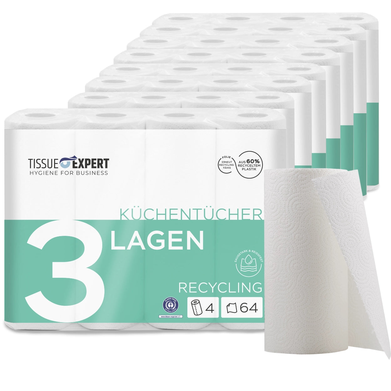 Tissue Expert Küchentücher Recycling 3 Lagen 