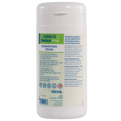 Curacid Medical PLUS Desinfektionstücher in der Dose