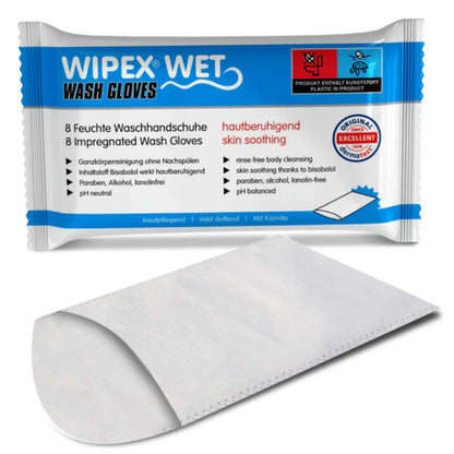 WIPEX Wet Wash Gloves