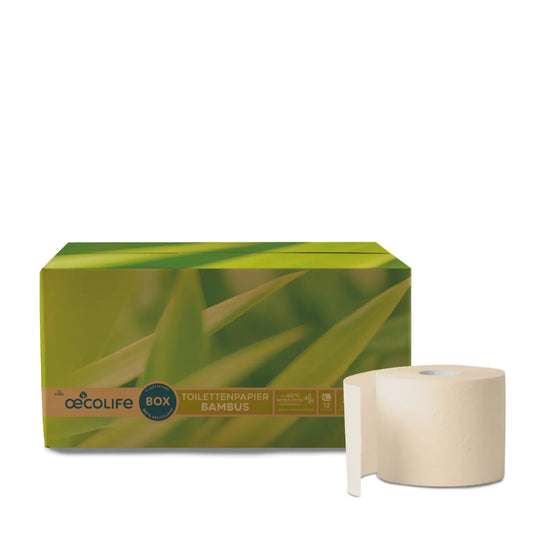 oecolife Toilettenpapier Box Bambus (Palette)