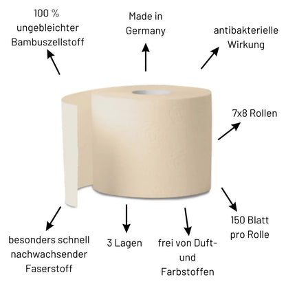 oecolife Toilettenpapier Bambus
